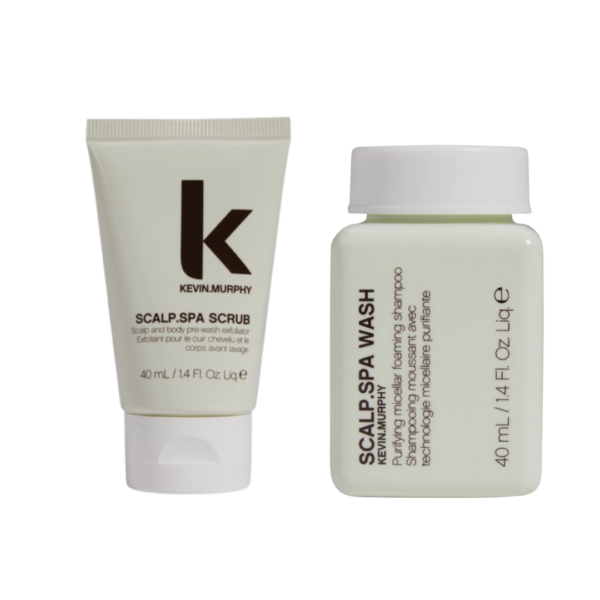SCALP.SPA galvos odos priežiūros rinkinys - "SCRUB & WASH"