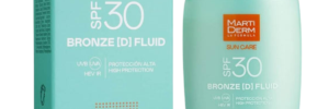 BRONZE fluidinis veido kremas nuo saulės SPF 30+, 50ml