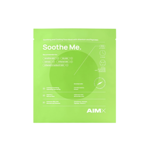 SOOTHE ME greito poveikio raminanti veido kaukė su peptidais