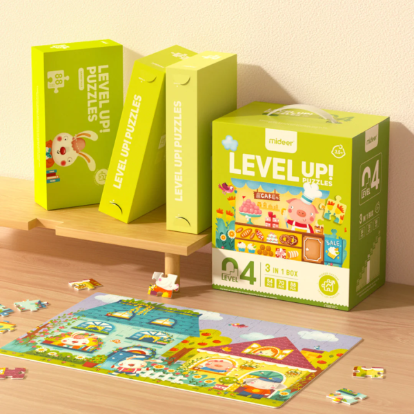 LEVEL UP dėlionė - 4 Lygis Pasakų miestas - Image 2