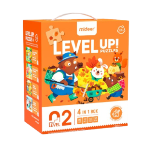 LEVEL UP dėlionės - 2 Lygis Miško sezonai