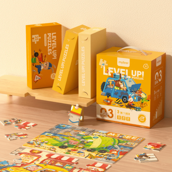 LEVEL UP dėlionės - 3 Lygis Miesto komandos - Image 2