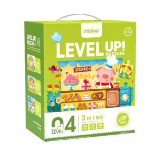 LEVEL UP dėlionė - 4 Lygis Pasakų miestas