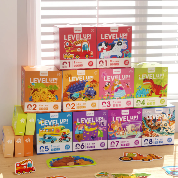 LEVEL UP dėlionės - 2 Lygis Miško sezonai - Image 3