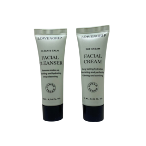 DOVANA - LOWENGRIP Veido prausiklis 10ml + Veido kremas 10ml