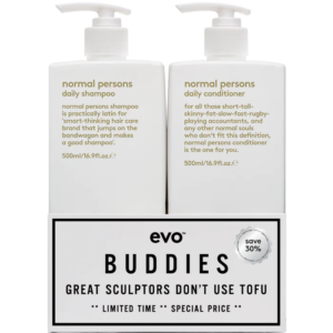 BUDDIES STYLE: NORMAL PERSONS šampūnas + kondicionierius