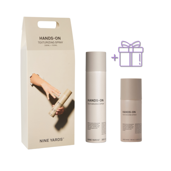 HANDS-ON apimties suteikiantis plaukų lakas 300ml + 100ml DOVANŲ