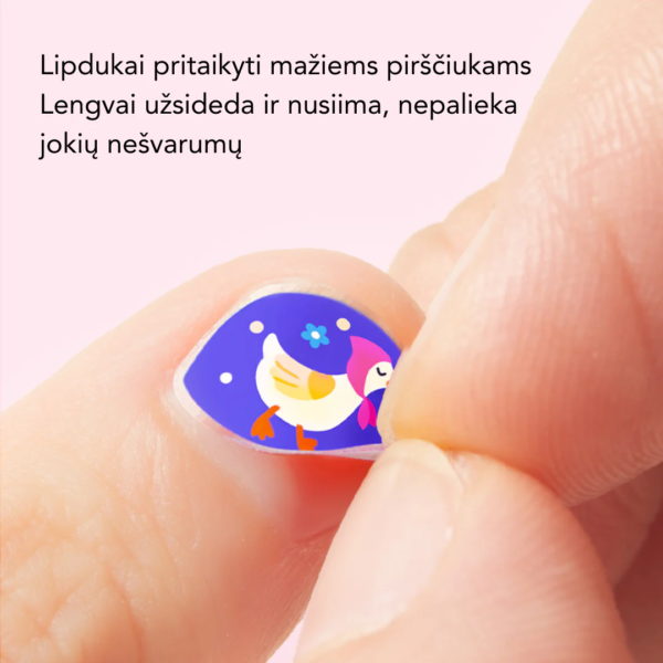 Madingi nagų lipdukai - Image 5