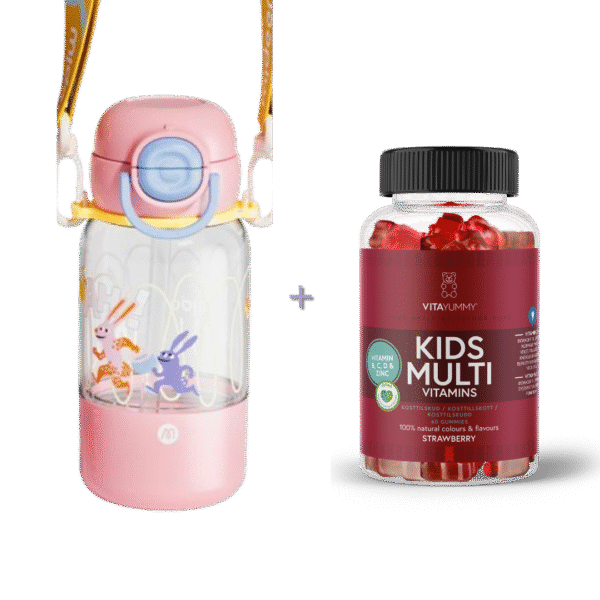 Inovatyvi dviguba gertuvė + Multivitaminai vaikams
