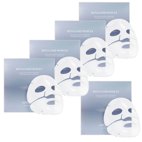 BOTULCARE MASK EX veido kaukė su botulino kilmės ingredientais, 5 vnt