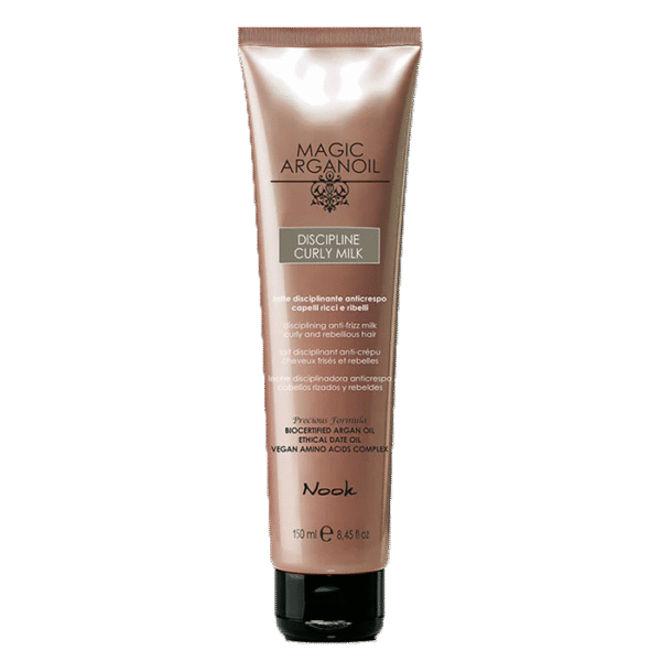 MAGIC ARGANOIL DISCIPLINE CURLY MILK pienelis garbanotiems plaukams