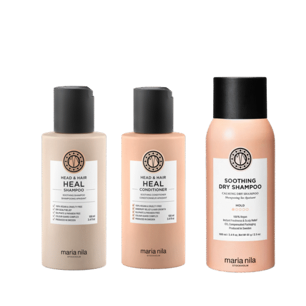HEAD & HAIR HEAL maitinantis galvos odos ir plaukų priežiūros rinkinys