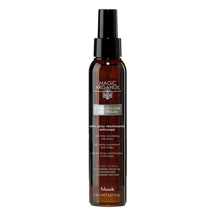 MAGIC ARGANOIL EXTRA VOLUME apimties suteikiantis purškiamas pienelis