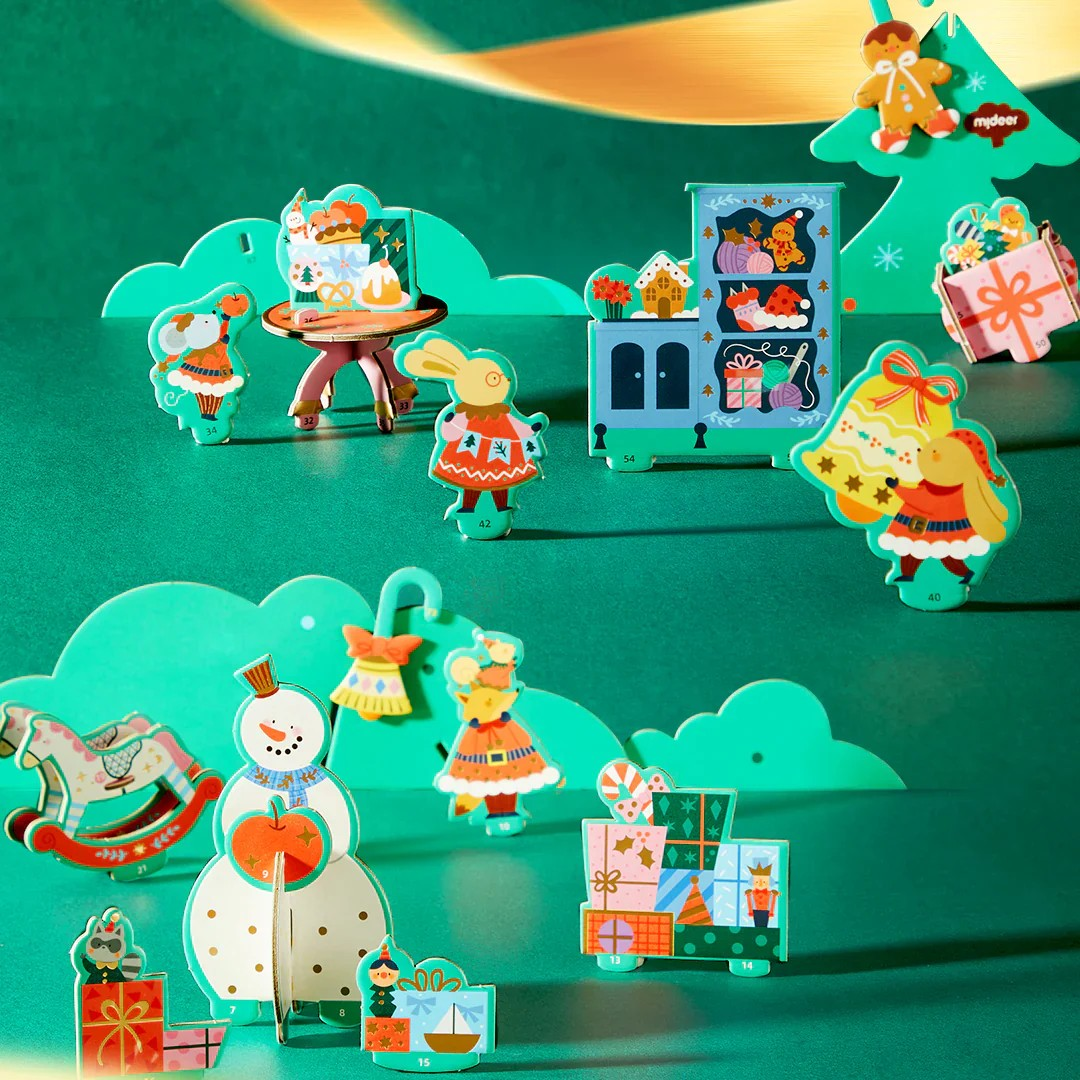 Besisukanti muzikinė 3D Kalėdinė dėlionė - Image 5