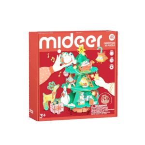 Besisukanti muzikinė 3D Kalėdinė dėlionė