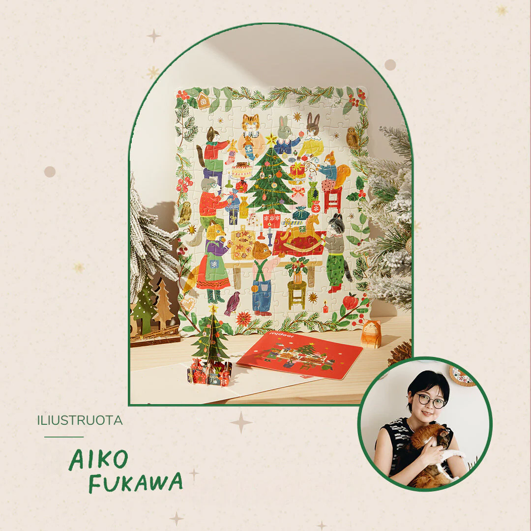 Dėlionė Kalėdų vakaras pašto dėžutėje - Image 5