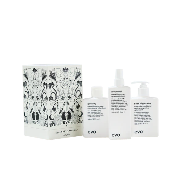 GOOD GIVIN' VOLUME: GLUTTONY šampūnas + kondicionierius + ROOT CANAL + TOTE BAG