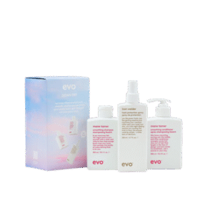 DOWN PAT: MANE TAMER šampūnas + kondicionierius + ICON WELDER apsauga nuo karščio