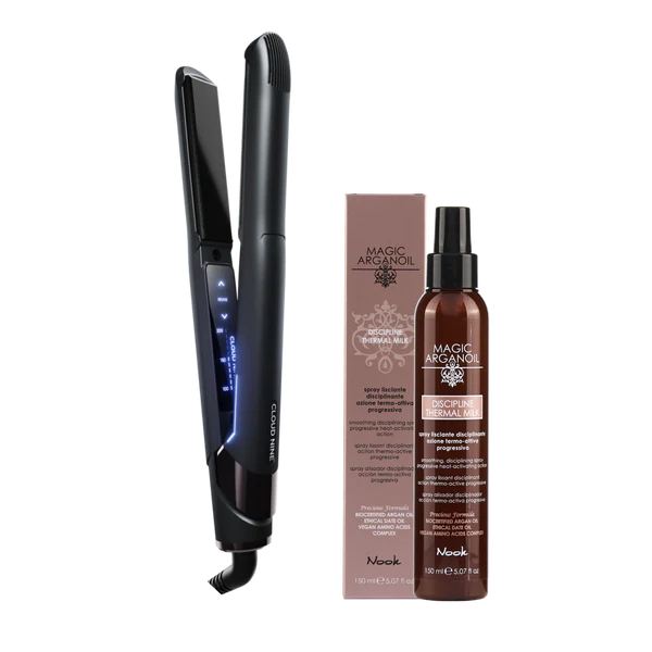 ORIGINAL IRON tiesinimo žnyplės + DISCIPLINE THERMAL MILK DOVANŲ