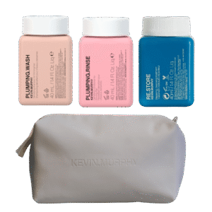 DOVANA - PLUMPING WASH/RINSE, RE.STORE kaukė + kosmetinė / APIMTIES ir PURUMO rinkinys