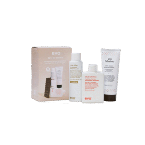 FABULOSO BEST OF BROWN PACK: RITUAL SALVATION šampūnas + FABULOSOS COOL BROWN spalvos kondicionierius + WATER KILLER BRUNETTE sausas šampūnas