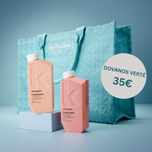 PLUMPING.WASH + RINSE  apimties suteikiantis šampūnas ir kondicionierius + Vasaros krepšys DOVANŲ
