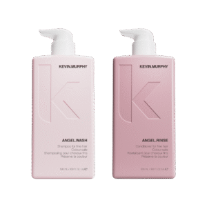ANGEL.WASH + RINSE šampūnas ir kondicionierius dažytiems plaukams 500ml + 500ml