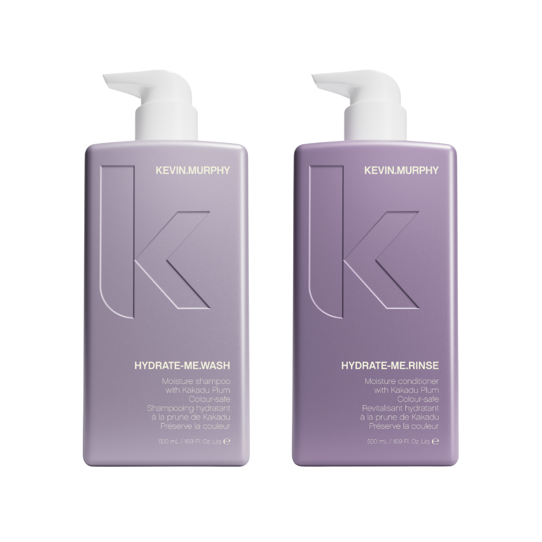 HYDRATE-ME.WASH + RINSE drėkinantis šampūnas ir kondicionierius 500ml + 500ml