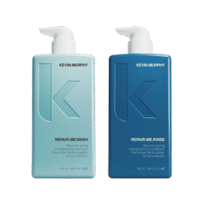 REPAIR-ME.WASH + RINSE šampūnas ir kondicionierius pažeistiems plaukams su enzimais 500ml + 500ml
