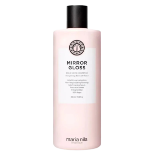 MIRROR GLOSS spindesio suteikiantis, drėkinamasis plaukų šampūnas